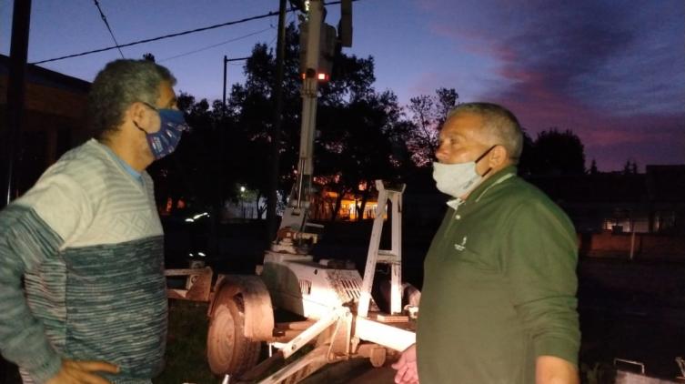 La Provincia asiste a la comuna de María Susana luego del  temporal 