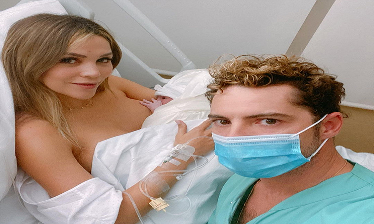 Nació Bianca, la hija de David Bisbal y Rosanna Zanetti 