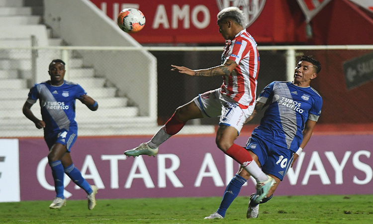 Sudamericana: con una pobre actuación, Unión perdió ante Emelec 1 a 0