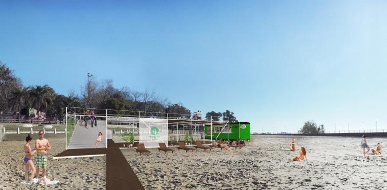 Se licitaron los paradores de playa de las Costaneras Este y Oeste