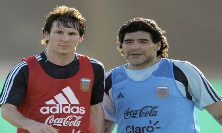 El mensaje de Messi para Diego