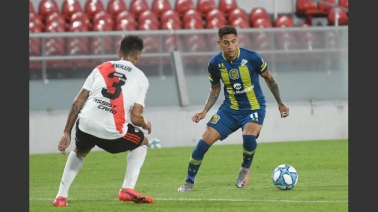 Rosario Central concentrado en Banfield