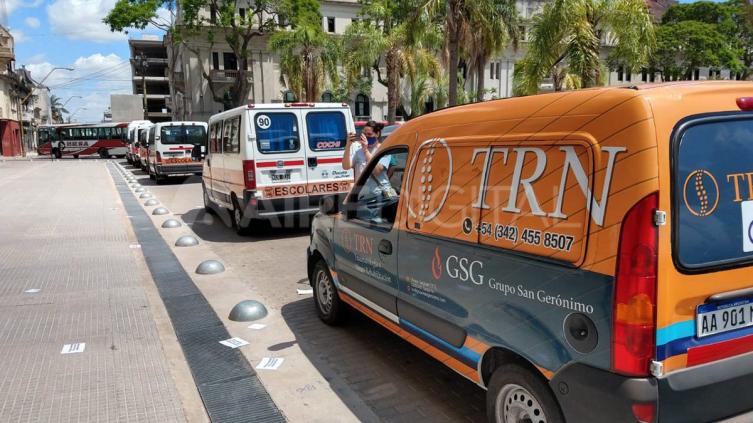 Transportistas de personas con discapacidad se manifestaron