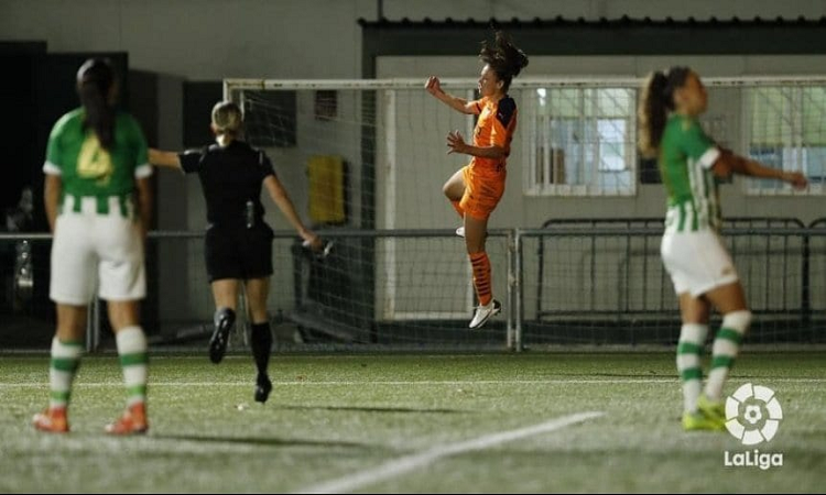 El golazo de Florencia Bonsegundo en España