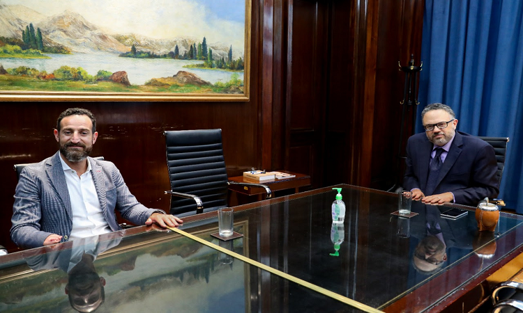 Sukerman mantiene reuniones con los ministros nacionales Moroni y Kulfas  
