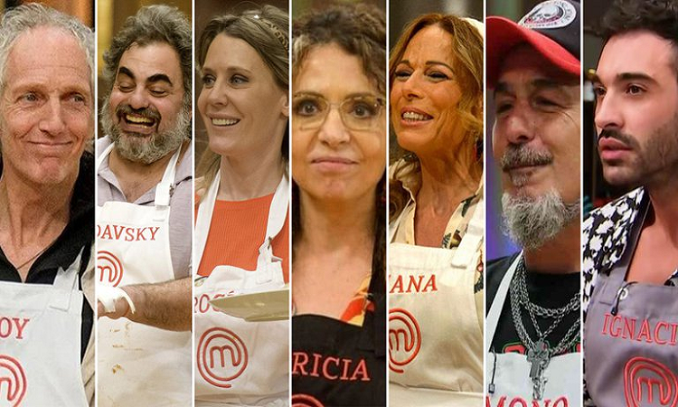 Los participantes que compiten en el Repechaje en Masterchef Celebrity