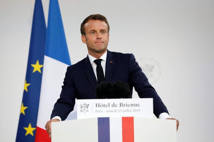 La carta de Emmanuel Macron por la muerte de Maradona