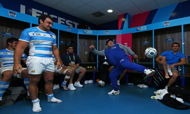 Ledesma sobre Maradona: “Nos ha enseñado a defender los colores dentro de la cancha”