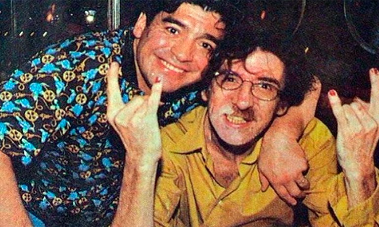 Charly García y una carta a Diego Maradona: “Espérame ahí... invita la casa”