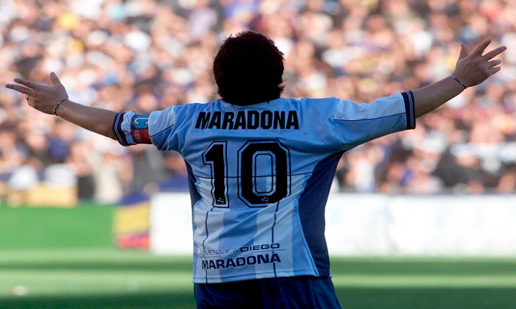 Instagram: la foto más popular de Diego Maradona
