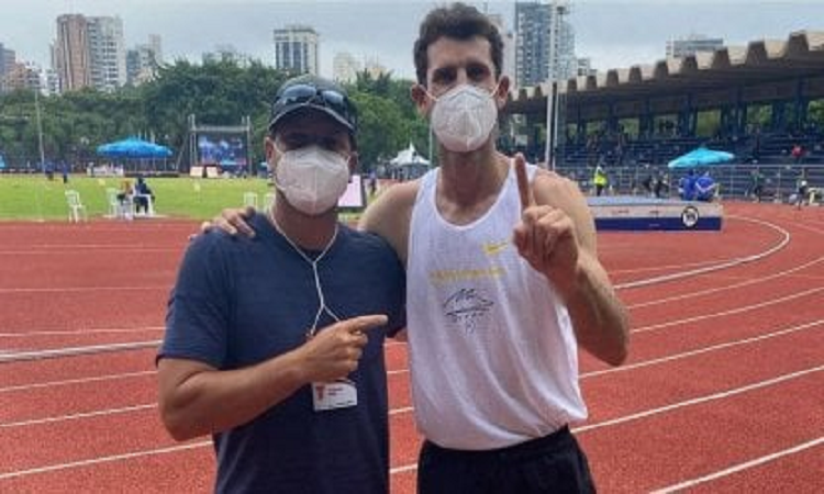 Chiaraviglio compitió en Brasil y obtubvo un triunfo