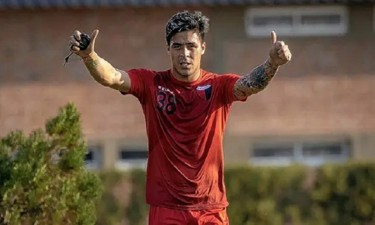 Brian Fernández, no asistió a la práctica de Colón