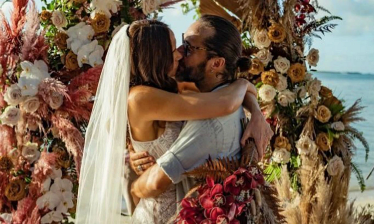 Débora Bello y Diego Torres se casaron 
