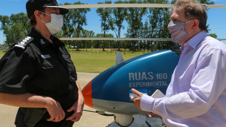La provincia incorpora drones para ser integrados al sistema de seguridad