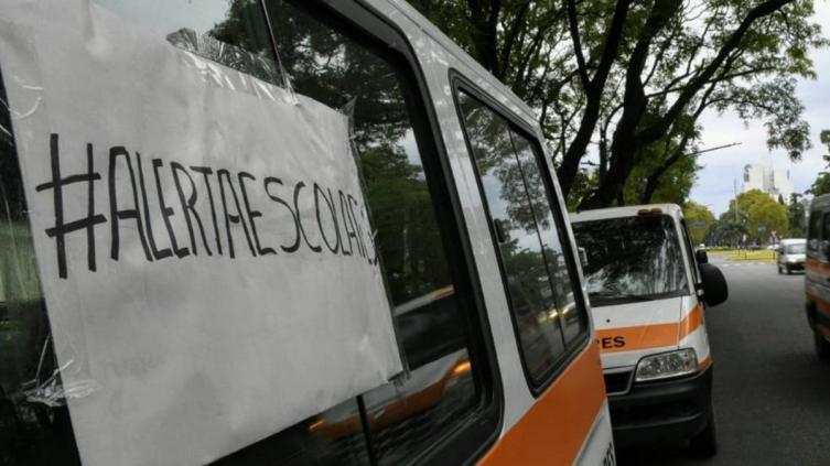 Transportes escolares: “Si nosotros veníamos mal, ahora estamos peor”