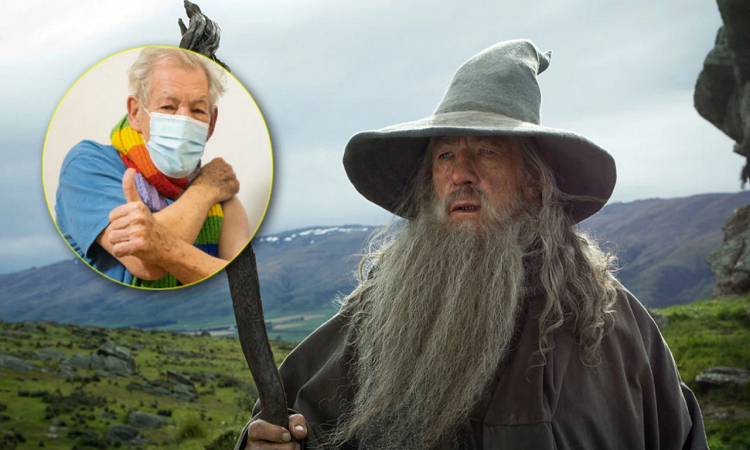 Gandalf, en el Señor de los Anillos, se vacunó contra el Covid