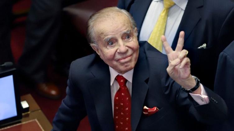 Menem sufrió una 