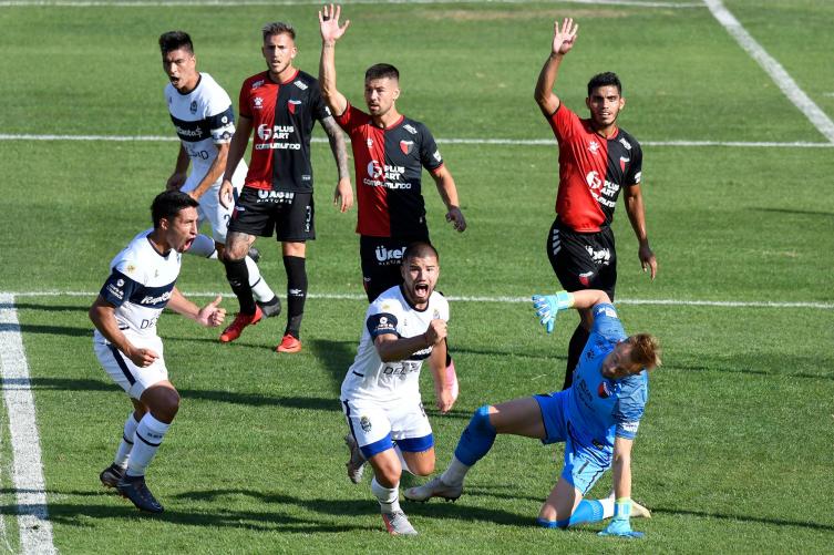 Colón visita a San Lorenzo 