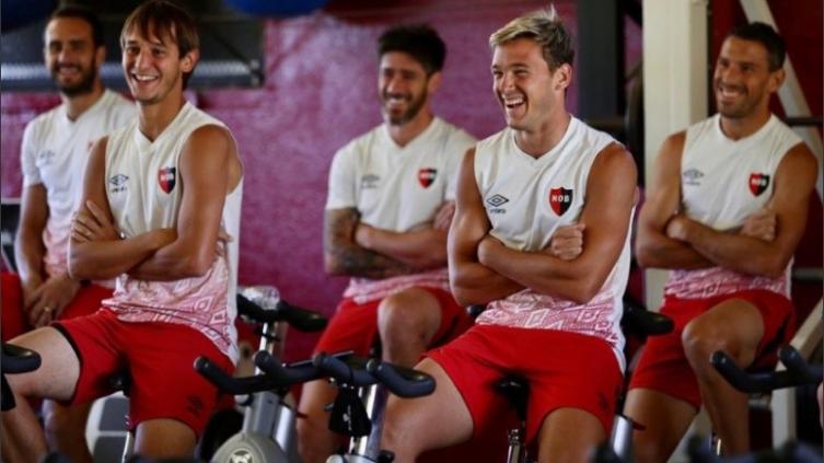 Newell's concentrado en el partido del miércoles por Copa Argentina