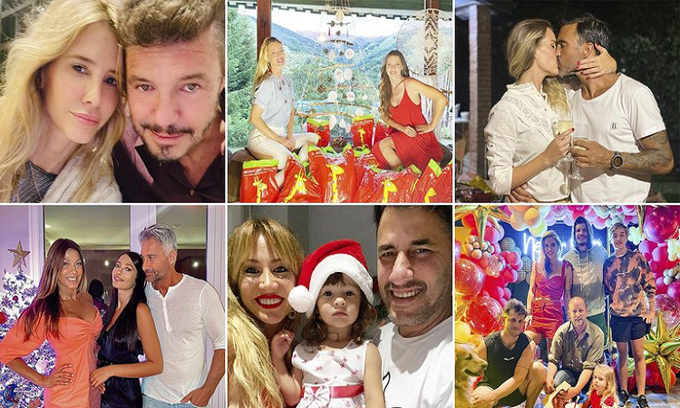 Navidad: los mensajes y las fotos de los famosos  