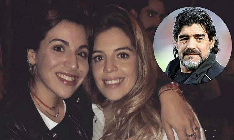 Dalma y Gianinna comparten el tatuaje por Diego Maradona