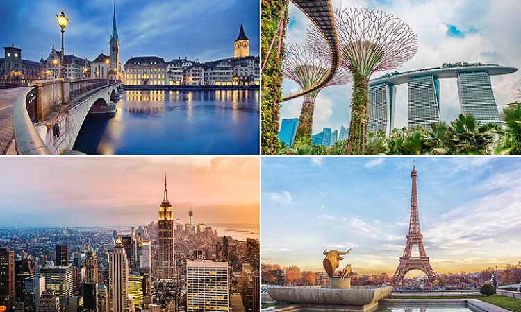 Las 10 ciudades más caras del mundo para vivir