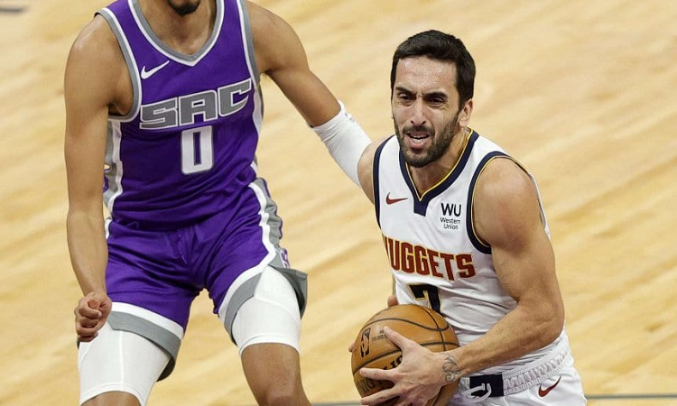 Campazzo sumó minutos, pero Denver cayó ante Kings