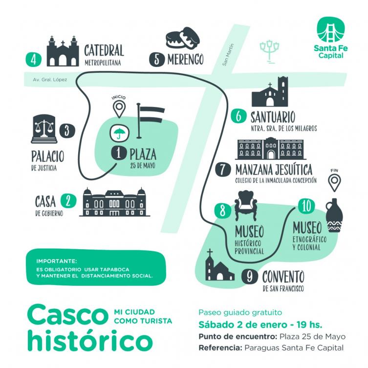 Se retoman los paseos de “Mi ciudad como turista”