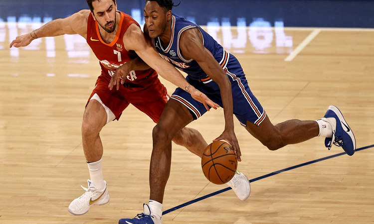 Las perlas de Campazzo en el triunfo de Denver ante los Knicks