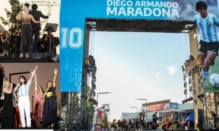 La Televisión Pública presenta un homenaje musical a Maradona