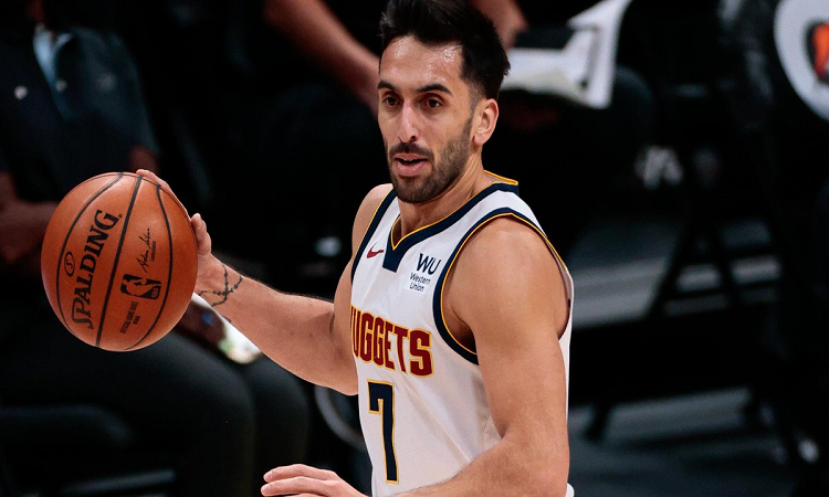 Campazzo sorprendió en el triunfo de Denver Nuggets ante Oklahoma City Thunder