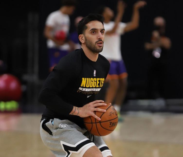 Campazzo sumó pocos minutos en la victoria de Denver