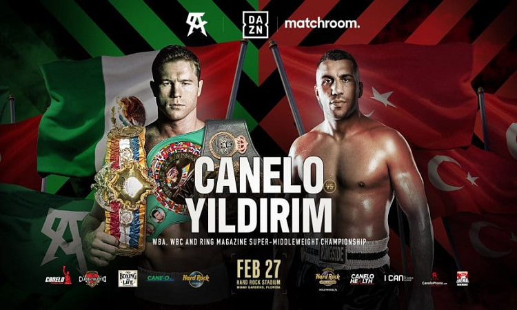 Canelo Álvarez expondrá sus títulos mundiales ante Avni Yildirim