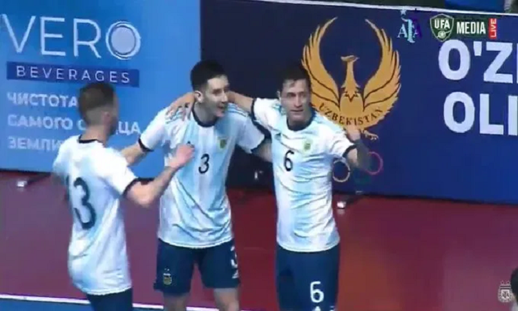 Futsal: Argentina volvió a superar a Uzbekistán