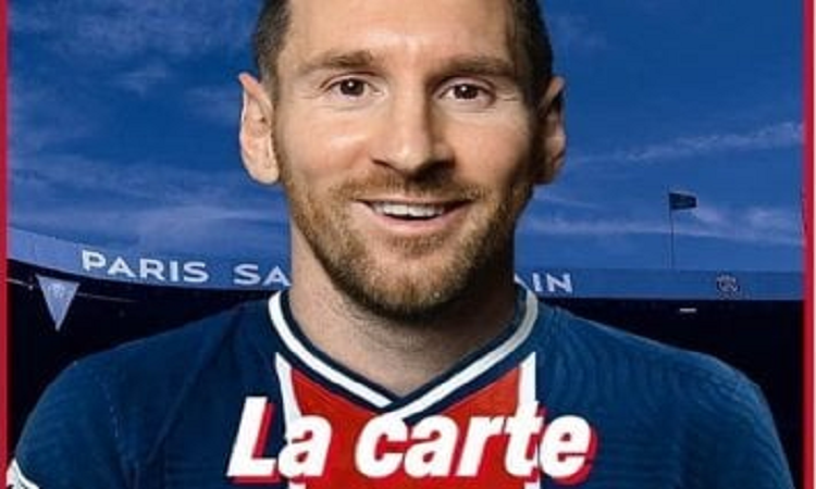 ¿Messi iría al PSG? La tapa de France Football