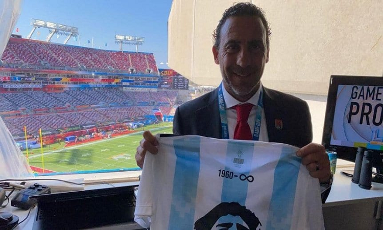 El homenaje a Maradona en el Super Bowl 2021