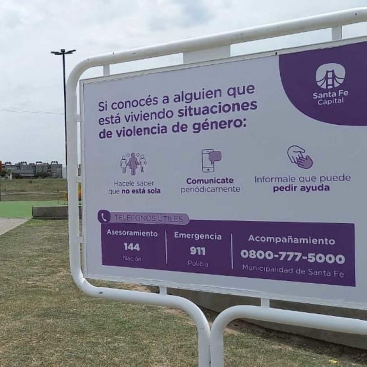 La Municipalidad acompaña a mujeres que sufren violencia de género
