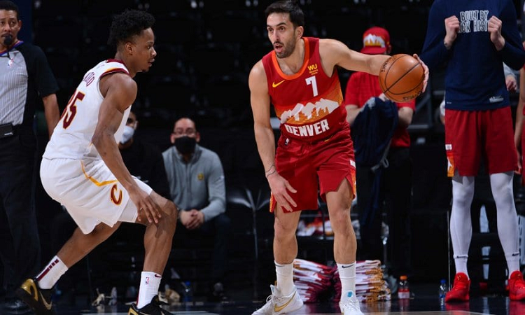 Denver con Campazzo en cancha, aplastó a Cleveland Cavaliers