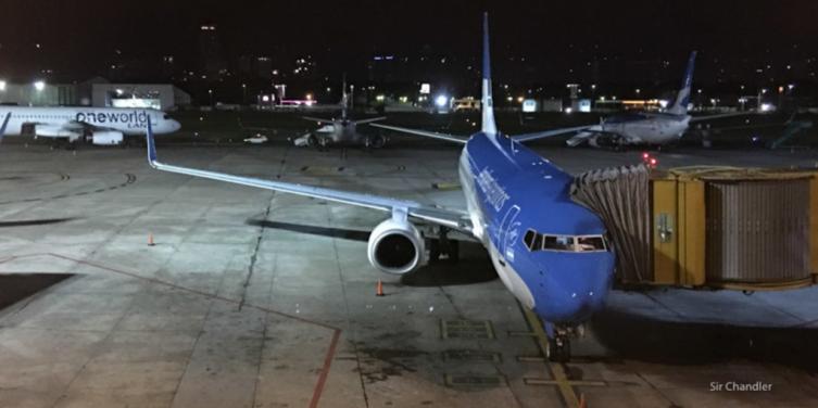 Un temporal en Moscú complicó la carga y el avión saldrá demorado 
