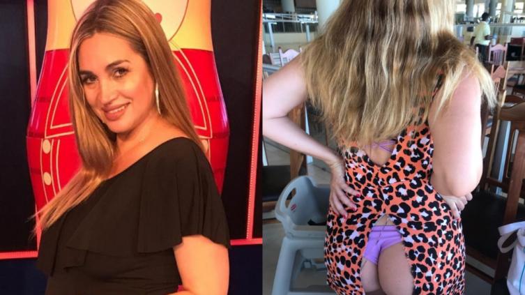 Belén Francese protagonizó un divertido blooper en su luna de miel