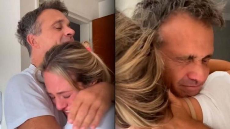 Sergio Lapegüe fue dado de alta y volvió a su casa