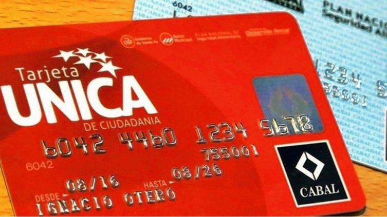 Este 20 de febrero se acreditarán los fondos de la Tarjeta Única de Ciudadanía