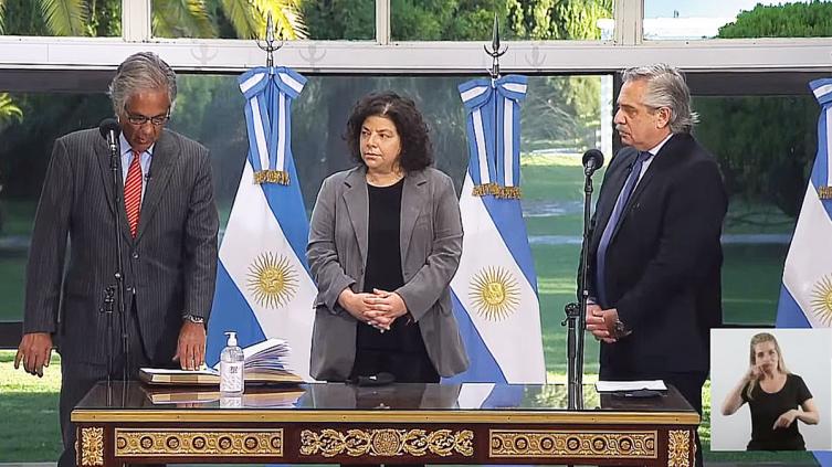 Carla Vizzotti juró como ministra de Salud