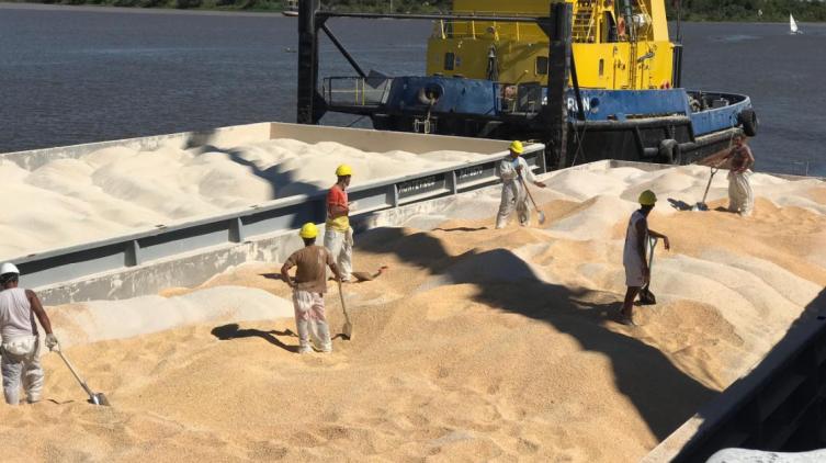 Se cargaron más de 4800 toneladas de cereales 