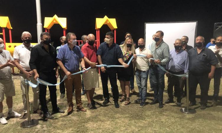 Inauguraron significativas obras para la Puesta en Valor de Laguna La Verde