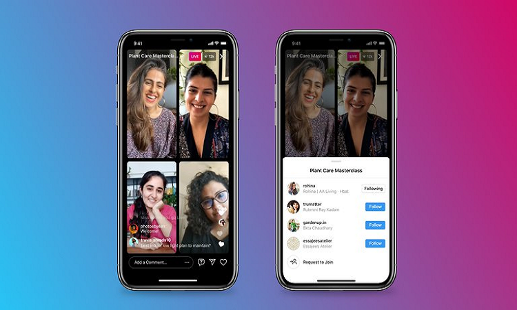 Instagram ahora con Salas en Vivo