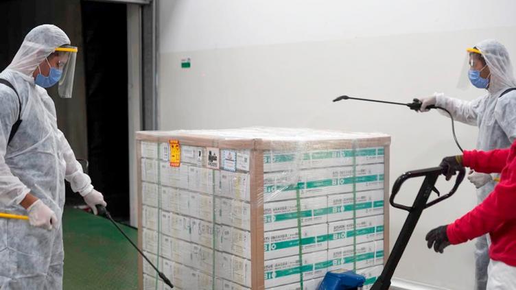 Distribuyeron 492 mil dosis de Sinopharm para vacunar a los docentes