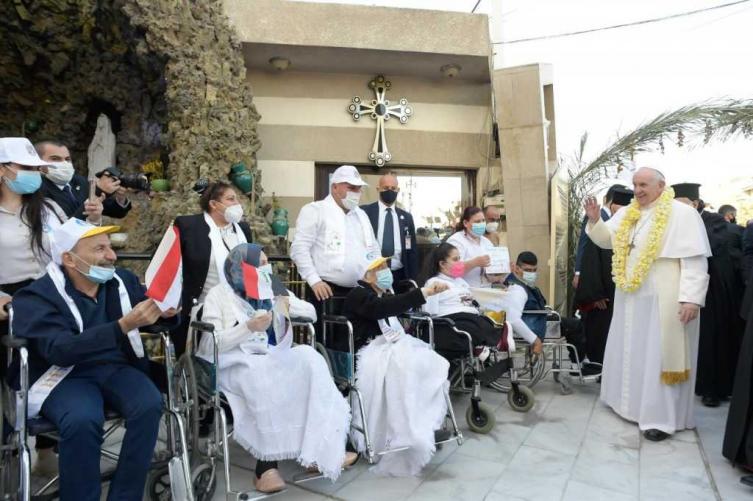El Papa visitó una de las ciudades más antiguas del mundo