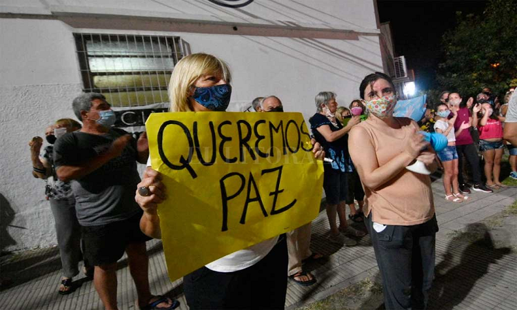 Convocado por la vecinal se reclamó por seguridad 