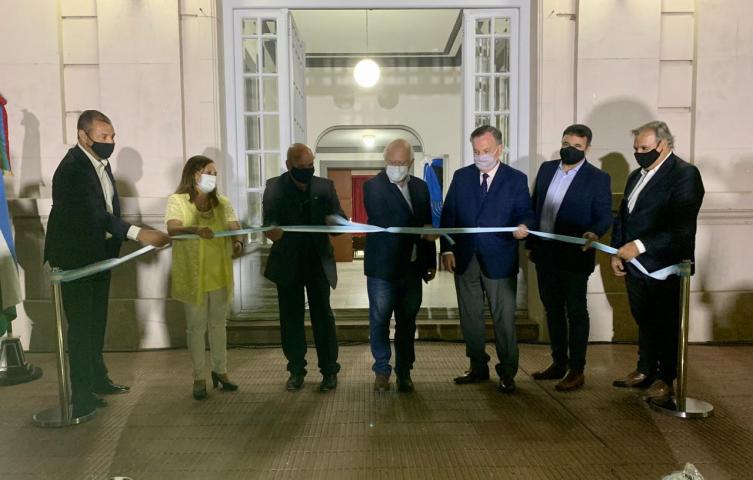 Inauguración obras teatro Kadima